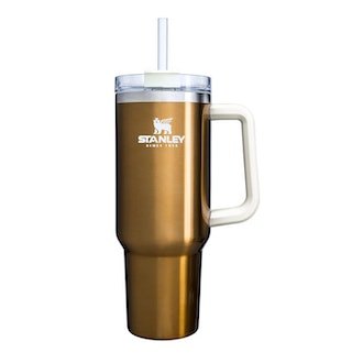 Gold Stanley Quencher Cup from Williams Sonoma