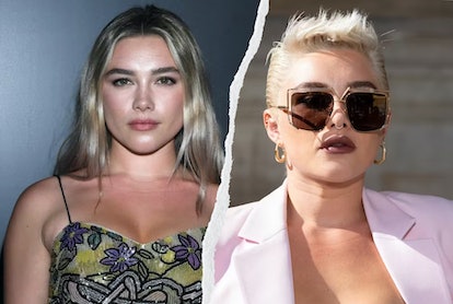 Florence Pugh shaved her head in 2023.