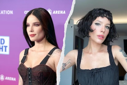 Halsey went for a Parisian-chic bob in 2023.
