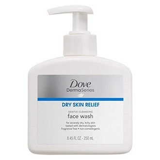 Dove Derma Series Dry Skin Relief Gentle Cleansing Face Wash