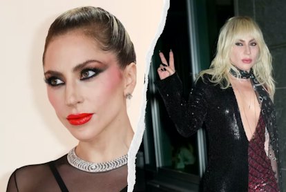 Lady Gaga went for a trendy shag in 2023.