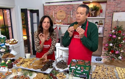 David's Cookies segment on QVC. Screenshot via YouTube
